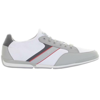 ✔️ NEW HUGO BOSS OPEN WHITE SATURN LOW 